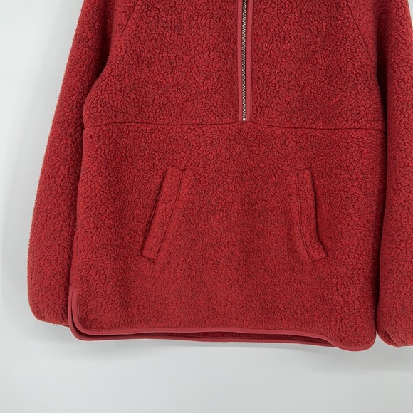 Madewell sherpa teddy pullover sweater size Medium - Picture 4 of 6